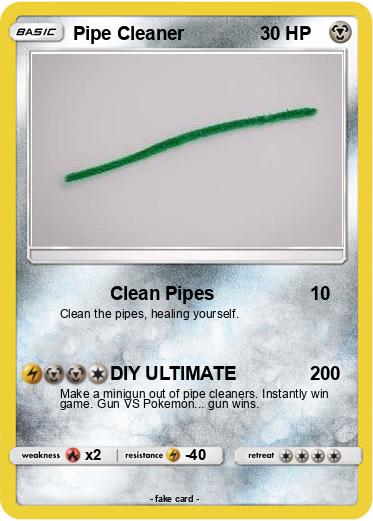 Pokemon Pipe Cleaner
