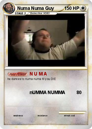 Pokemon Numa Numa Guy