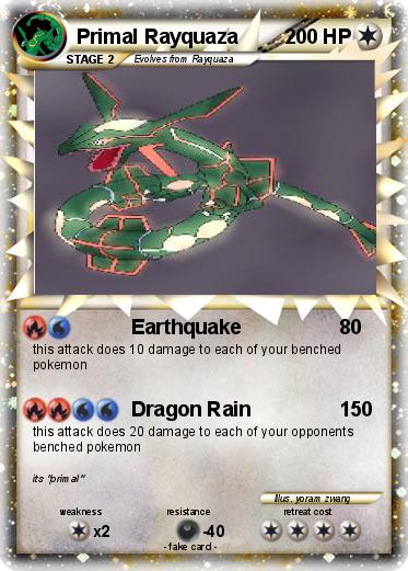 Pokemon Primal Rayquaza
