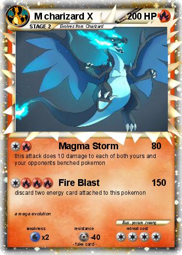 Pokemon M charizard X