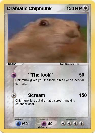 Pokemon Dramatic Chipmunk