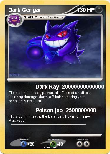 Pokemon Dark Gengar