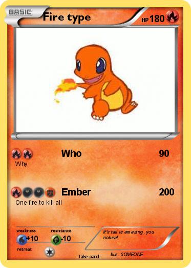 Pokemon Fire type