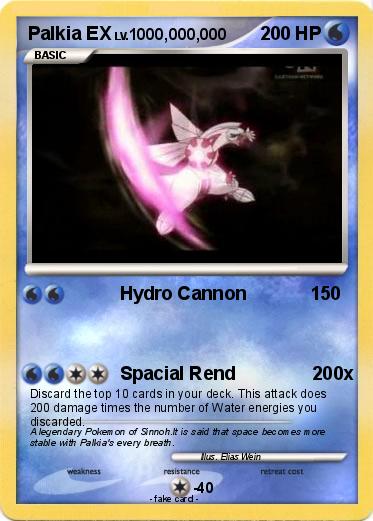Pokemon Palkia EX