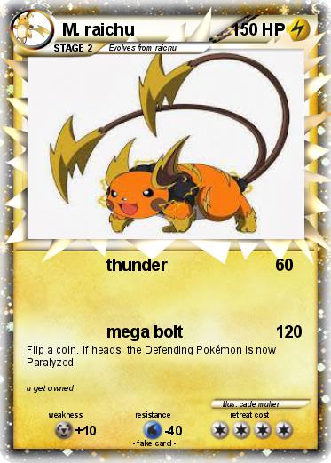 Pokemon M. raichu