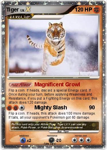 Pokemon Tiger