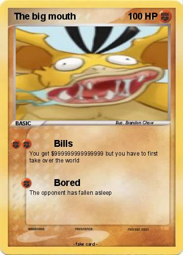 Pokemon The big mouth