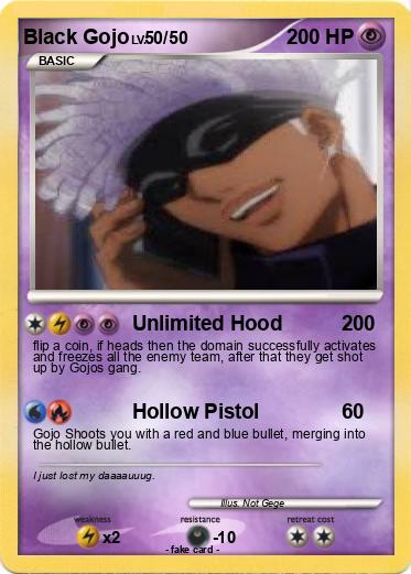 Pokemon Black Gojo