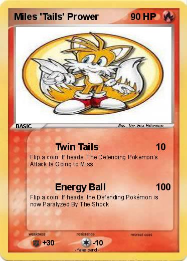 Pokemon Miles 'Tails' Prower