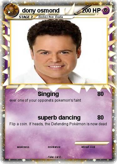 Pokemon dony osmond