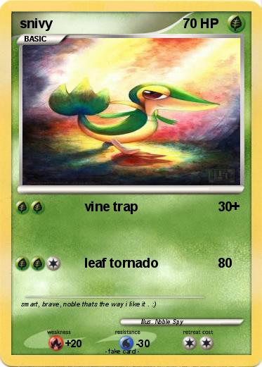 Pokemon snivy