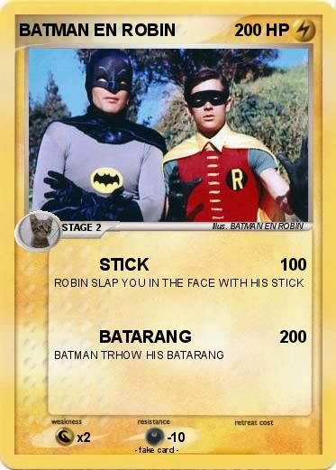 Pokemon BATMAN EN ROBIN