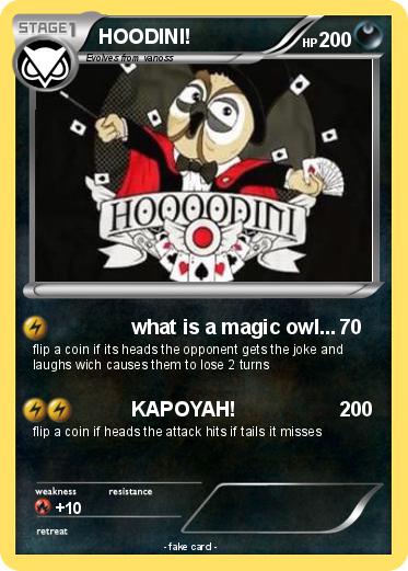 Pokemon HOODINI!