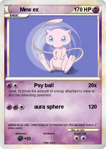 Pokemon Mew ex