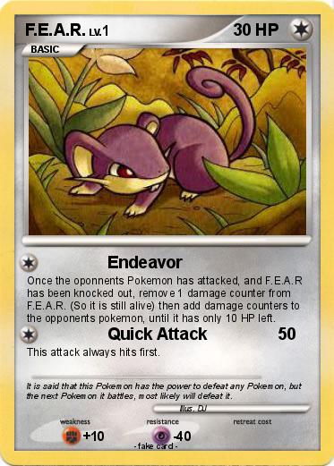 Pokemon F.E.A.R.