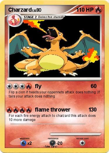 Pokemon Charzard