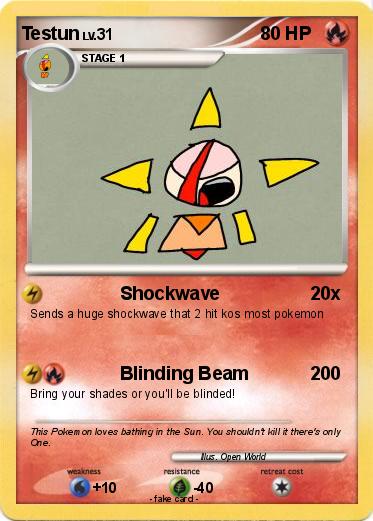 Pokemon Testun
