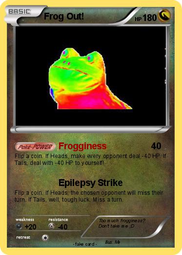Pokemon Frog Out!