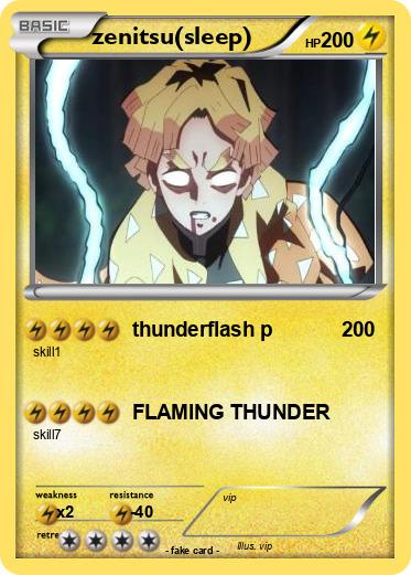 Pokemon zenitsu(sleep)
