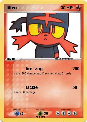 Pokemon litten