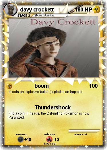 Pokemon davy crockett