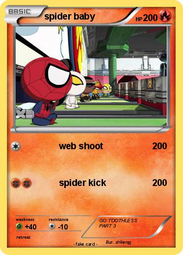 Pokemon spider baby
