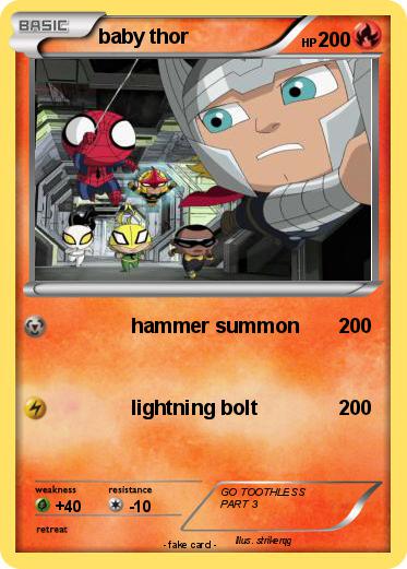 Pokemon baby thor