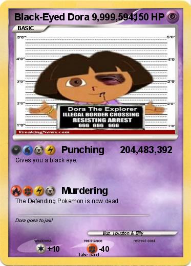 Pokemon Black-Eyed Dora 9,999,594,