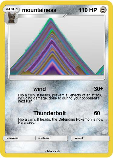 Pokemon mountainess