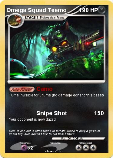 Pokemon Omega Squad Teemo