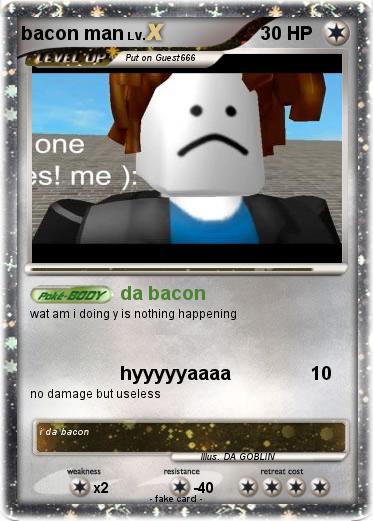 Pokemon bacon man