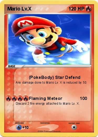 Pokemon Mario Lv.X