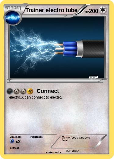 Pokemon Trainer electro tube