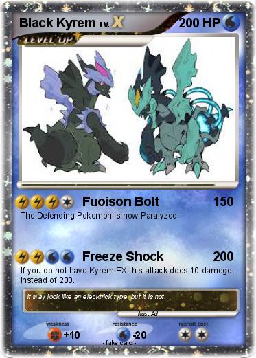 Pokemon Black Kyrem