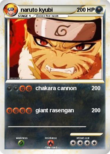 Pokemon naruto kyubi