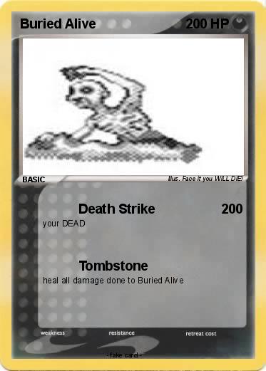 Pokemon Buried Alive