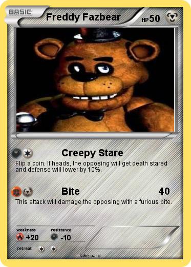 Pokemon Freddy Fazbear