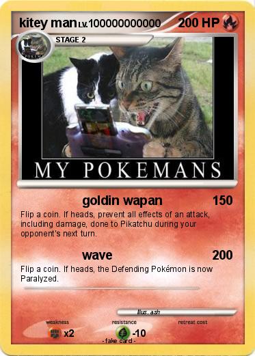 Pokemon kitey man