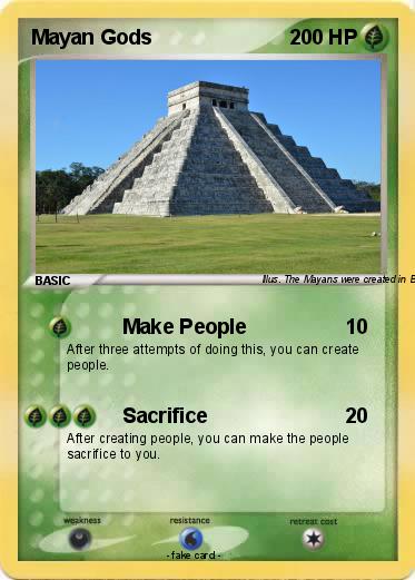 Pokemon Mayan Gods
