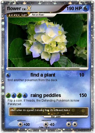 Pokemon flower