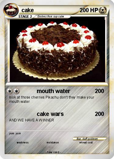 Pokemon cake