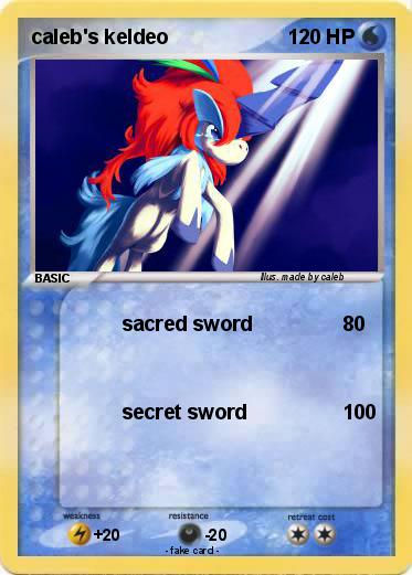Pokemon caleb's keldeo