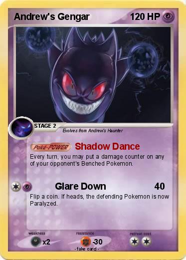 Pokemon Andrew's Gengar