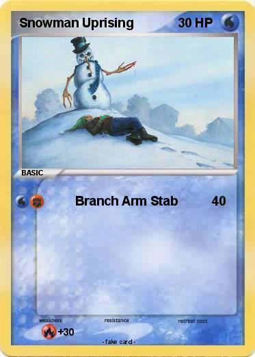 Pokemon Snowman Uprising