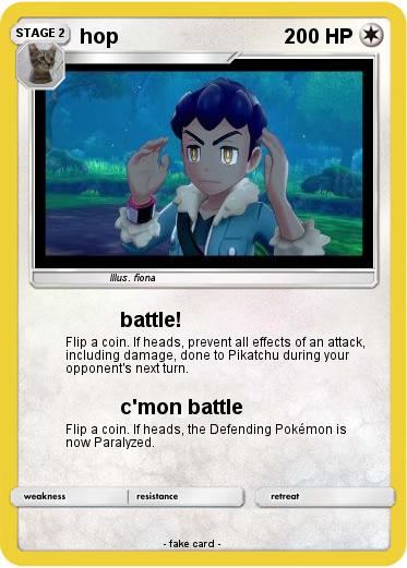 Pokemon hop