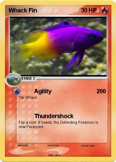 Pokemon Whack Fin