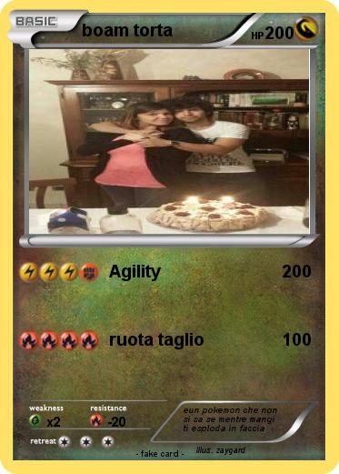 Pokemon boam torta