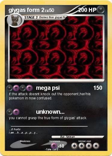 Pokemon giygas form 2