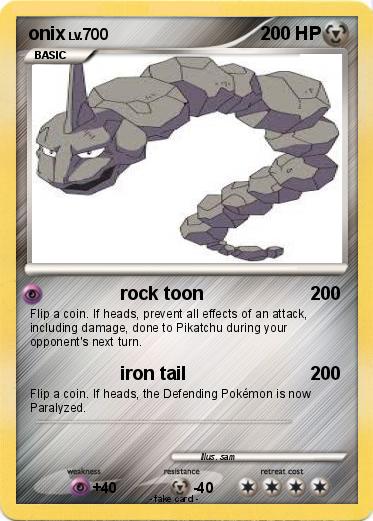 Pokemon onix