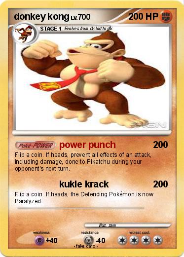Pokemon donkey kong